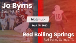 Matchup: Jo Byrns vs. Red Boiling Springs  2020