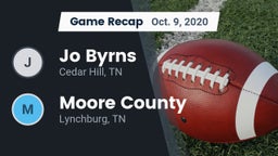 Recap: Jo Byrns  vs. Moore County  2020