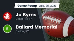 Recap: Jo Byrns  vs. Ballard Memorial  2023