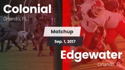 Matchup: Colonial  vs. Edgewater  2017
