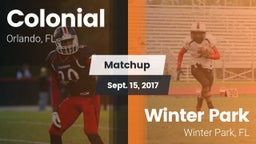 Matchup: Colonial  vs. Winter Park  2017