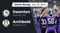 Recap: Swanton  vs. Archbold  2019
