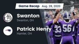 Recap: Swanton  vs. Patrick Henry  2020