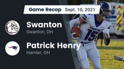 Recap: Swanton  vs. Patrick Henry  2021