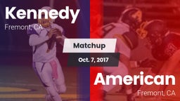 Matchup: Kennedy vs. American  2017