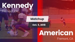 Matchup: Kennedy vs. American  2018