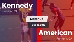Matchup: Kennedy vs. American  2019