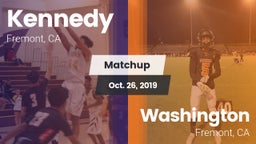 Matchup: Kennedy vs. Washington  2019