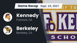 Recap: Kennedy  vs. Berkeley  2021