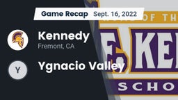 Recap: Kennedy  vs. Ygnacio Valley  2022