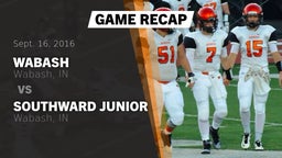 Recap: Wabash  vs. Southward Junior  2016