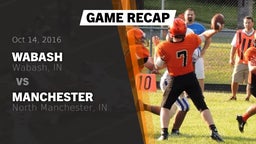 Recap: Wabash  vs. Manchester  2016