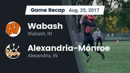 Recap: Wabash  vs. Alexandria-Monroe  2017