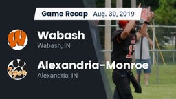 Recap: Wabash  vs. Alexandria-Monroe  2019