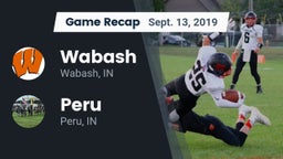 Recap: Wabash  vs. Peru  2019