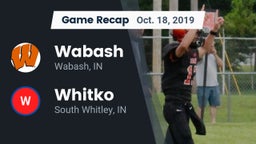 Recap: Wabash  vs. Whitko  2019