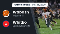 Recap: Wabash  vs. Whitko  2020