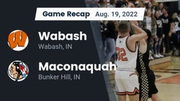 Recap: Wabash  vs. Maconaquah  2022