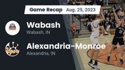 Recap: Wabash  vs. Alexandria-Monroe  2023