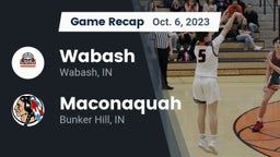 Recap: Wabash  vs. Maconaquah  2023