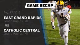 Recap: East Grand Rapids  vs. Catholic Central  2015
