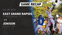 Recap: East Grand Rapids  vs. Jenison   2015