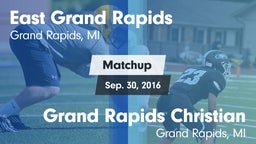 Matchup: East Grand Rapids vs. Grand Rapids Christian  2016