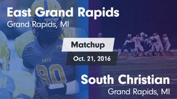Matchup: East Grand Rapids vs. South Christian  2016