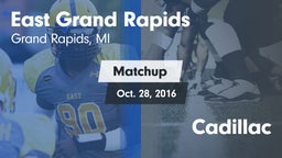 Matchup: East Grand Rapids vs. Cadillac 2016