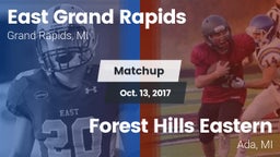 Matchup: East Grand Rapids vs. Forest Hills Eastern  2017