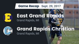 Recap: East Grand Rapids  vs. Grand Rapids Christian  2017