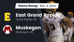 Recap: East Grand Rapids  vs. Muskegon  2016