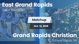 Matchup: East Grand Rapids vs. Grand Rapids Christian  2018