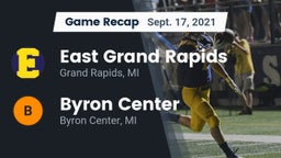 Recap: East Grand Rapids  vs. Byron Center  2021