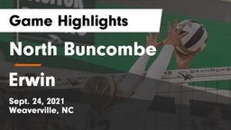North Buncombe  vs Erwin  Game Highlights - Sept. 24, 2021