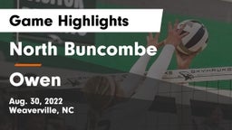 North Buncombe  vs Owen Game Highlights - Aug. 30, 2022