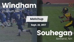 Matchup: Windham  vs. Souhegan  2017