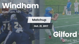 Matchup: Windham  vs. Gilford  2017