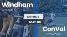 Matchup: Windham  vs. ConVal  2017