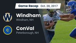 Recap: Windham  vs. ConVal  2017