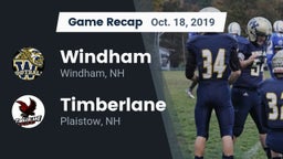 Recap: Windham  vs. Timberlane  2019