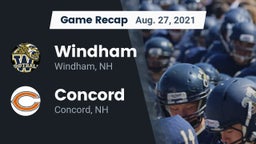 Recap: Windham  vs. Concord  2021