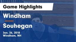 Windham  vs Souhegan  Game Highlights - Jan. 26, 2018