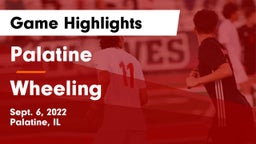 Palatine  vs Wheeling  Game Highlights - Sept. 6, 2022