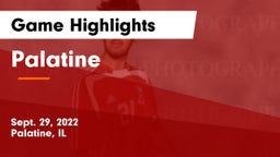 Palatine  Game Highlights - Sept. 29, 2022