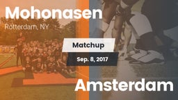 Matchup: Mohonasen vs. Amsterdam  2017