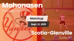 Matchup: Mohonasen vs. Scotia-Glenville  2018