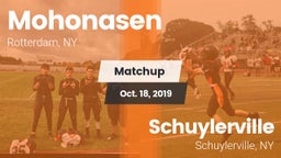 Matchup: Mohonasen vs. Schuylerville  2019