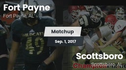 Matchup: Fort Payne High vs. Scottsboro  2017