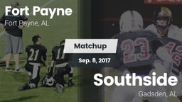 Matchup: Fort Payne High vs. Southside  2017
